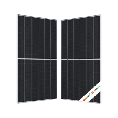 620 وات پانل خورشیدی PV Inmetro گواهینامه نیمه سلول Perc 210mm برای مسکونی
