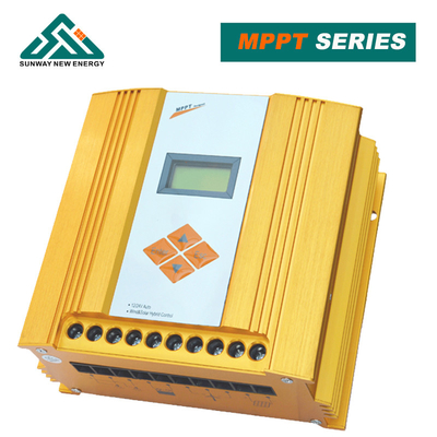 100-600W 12V کنترل کننده خورشیدی و بادی بالا خورشیدی PWM LCD CE IEC گواهینامه