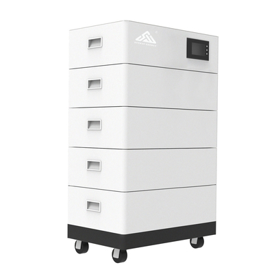 اتصال به شبکه هیبریدی باتری خورشیدی LiFePO4 5KWH 10KWH 15KWH 20KWH برای خانه