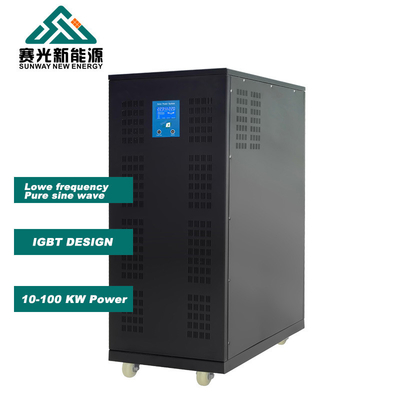 خانه 3KW 5KW 10KW سیستم برق هیبریدی خورشیدی با اتصال قطب فلنج