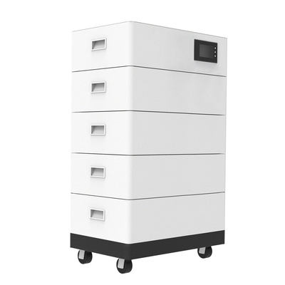 5KWH 10KWH 15KWH 20KWH باتری لیتیوم قابل انباشت 48V 52ah LiFePO4 برای ذخیره سازی خورشیدی