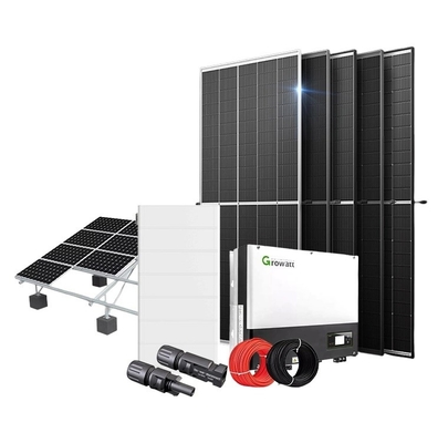 سیستم فتوولتائیک هیبریدی 8000 وات 5 کلووایت سیستم خورشیدی هیبریدی