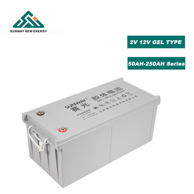 باتری ژل مهر و موم 12 ولت برای سیستم انرژی خورشیدی 150ah 200ah 250ah
