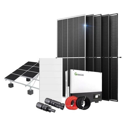 سیستم انرژی خورشیدی هیبریدی مسکونی کارایی بالا 48Vdc/51.2Vdc