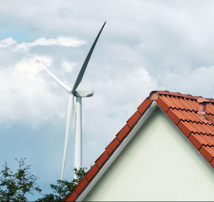 اتصال قطب فلنج 3kw 5kw 10kw سیستم انرژی آسیاب بادی کیت برای باتری سرب اسید