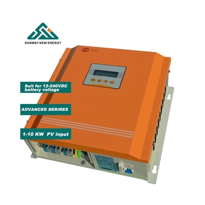 ارتباطات وای فای کنترل کننده خورشیدی و بادی 10kW 15kW 96v 144v با حفاظت از آب و هوا