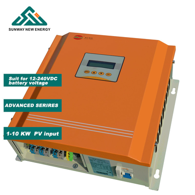 ارتباطات وای فای کنترل کننده خورشیدی و بادی 10kW 15kW 96v 144v با حفاظت از آب و هوا