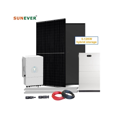 48Vdc هیبرید در شبکه باتری خورشیدی ذخیره سازی 3kW سیستم خورشیدی در شبکه