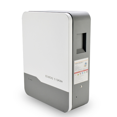 باتری فوسفاتی LiFePO4 5kWh 10kWh دیوار نصب شده برای سیستم ذخیره انرژی خورشیدی