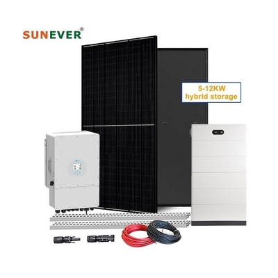 5kw 12kw در شبکه سیستم خورشیدی هیبریدی هیبریدی ژنراتور انرژی خورشیدی