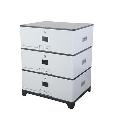 باتری لیتیوم آهن با قابلیت انباشته شدن و ظرفیت بالا 5 کیلووات 10 کیلووات 100 آمپر ساعت 200 آمپر ساعت 6000 سیکل عمر