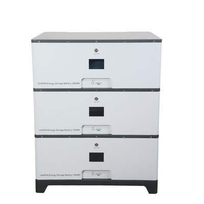 باتری آهن لیتیوم با ظرفیت بالا 5kW 10kW 100Ah 200Ah 6000 چرخه عمر