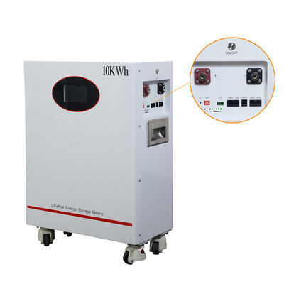 باتری ذخیره سازی خانگی 10KWH باتری آهن لیتیوم با 5 سال گارانتی