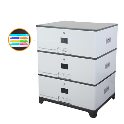 باتری آهن لیتیوم با ظرفیت بالا 5kW 10kW 100Ah 200Ah 6000 چرخه عمر