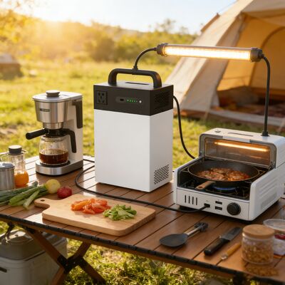 سیستم انرژی خورشیدی اضطراری خانگی 500 وات 1004.8 وات ساعت - واحد قابل حمل با شارژ MPPT سریع و محافظت از قطعات الکترونیکی حساس