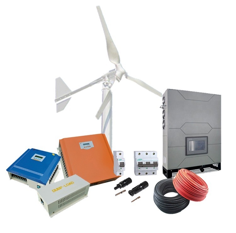 اتصال فلنج 5kw 10kw ژنراتور توربین سیستم انرژی باد برای انرژی مسکونی