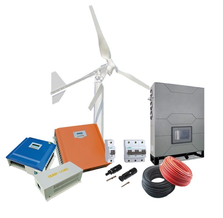 سیستم انرژی باد خانگی 2000w 5kw 10kw 48v توربین باد کوچک ژنراتور انرژی جایگزین