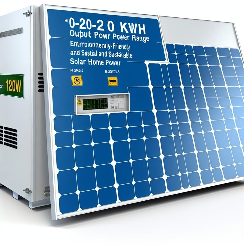 10-20 KWh محدوده قدرت خروجی سیستم پنل خورشیدی سازگار با محیط زیست برای انرژی خورشیدی خانگی سازگار با محیط زیست و پایدار