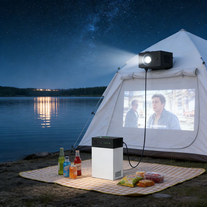 سیستم انرژی خورشیدی تمام در یک 500W/1004.8Wh باتری آهن لیتیوم