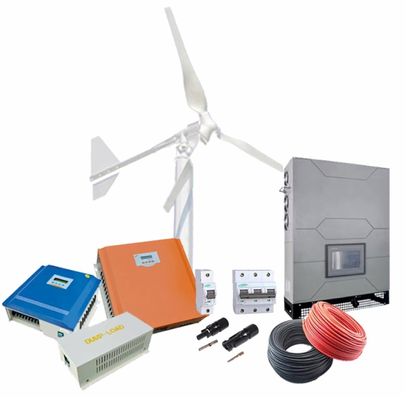 پانل های PV 380VAC سیستم انرژی بادی 3 فاز AC آهنربا دائمی