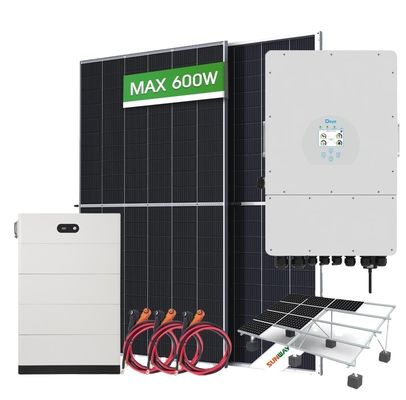 ولتاژ خروجی 10kW 3 فاز 20kW سیستم خورشیدی هیبریدی 220v/380v