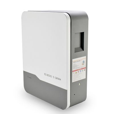 6000 چرخه 100Ah باتری ذخیره سازی خورشیدی 10kw دیوار نصب شده برای خانه خورشیدی