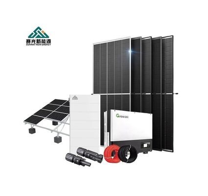 فرکانس خروجی 50Hz 20KW 15KW 10KW 5KW سیستم ذخیره سازی انرژی خورشیدی هیبریدی برای خانه