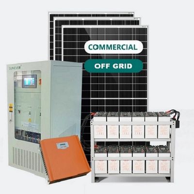 20kw 30kw خارج از شبکه پنل خورشیدی کیت های خارج از شبکه Pv سیستم 410-700 وات پنل خورشیدی