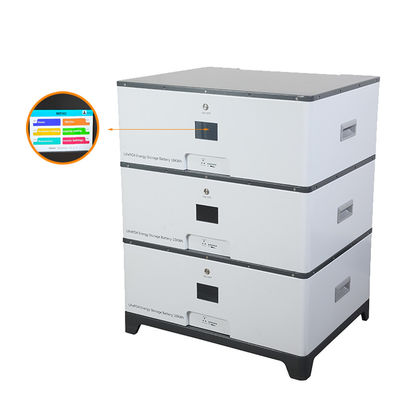 باتری لیتیوم آهن با قابلیت انباشته شدن و ظرفیت بالا 5 کیلووات 10 کیلووات 100 آمپر ساعت 200 آمپر ساعت 6000 سیکل عمر